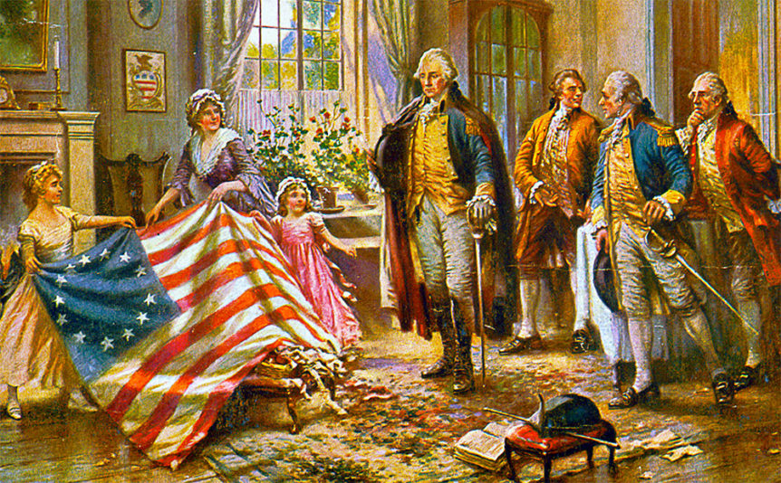 Flag Day, Betsy Rose flag,George Washington