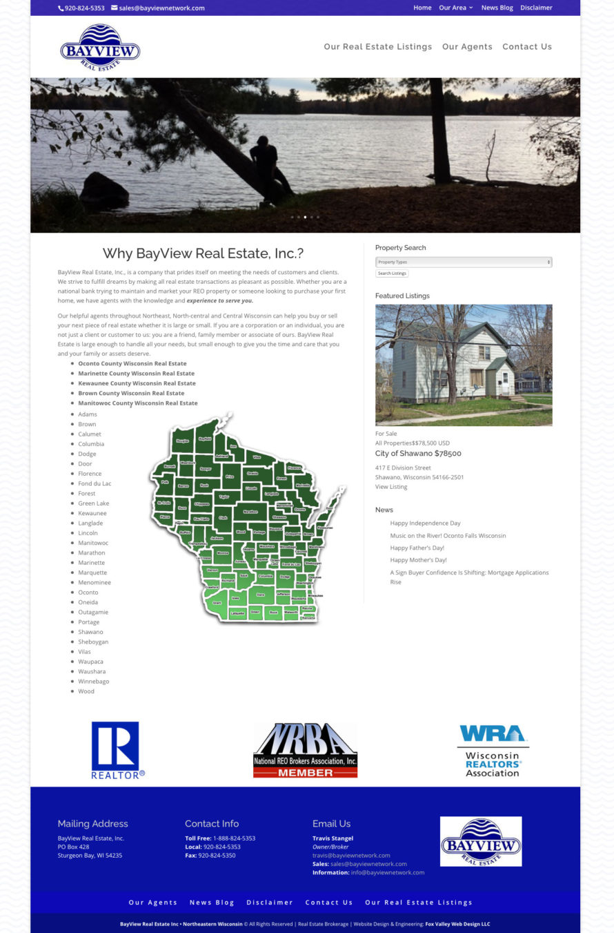 bayview real estate inc,bayview network,real estate for sale, wisconsin realtors,real estate for sale in northeast wisconsin