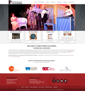 third avenue playworks, third avenue playhouse, professional theatre, door county wi, website designers, things to do in door county, live entertainment, professional actors, professional actresses, northeastern wisconsin website developers